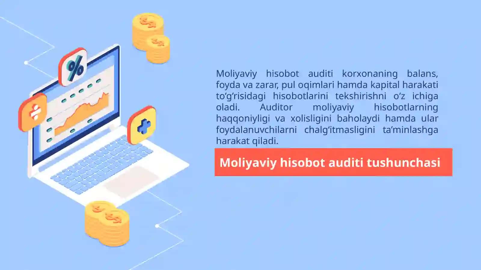 Moliyaviy hisoboti auditi tushunchasi va uning tavsifi 4