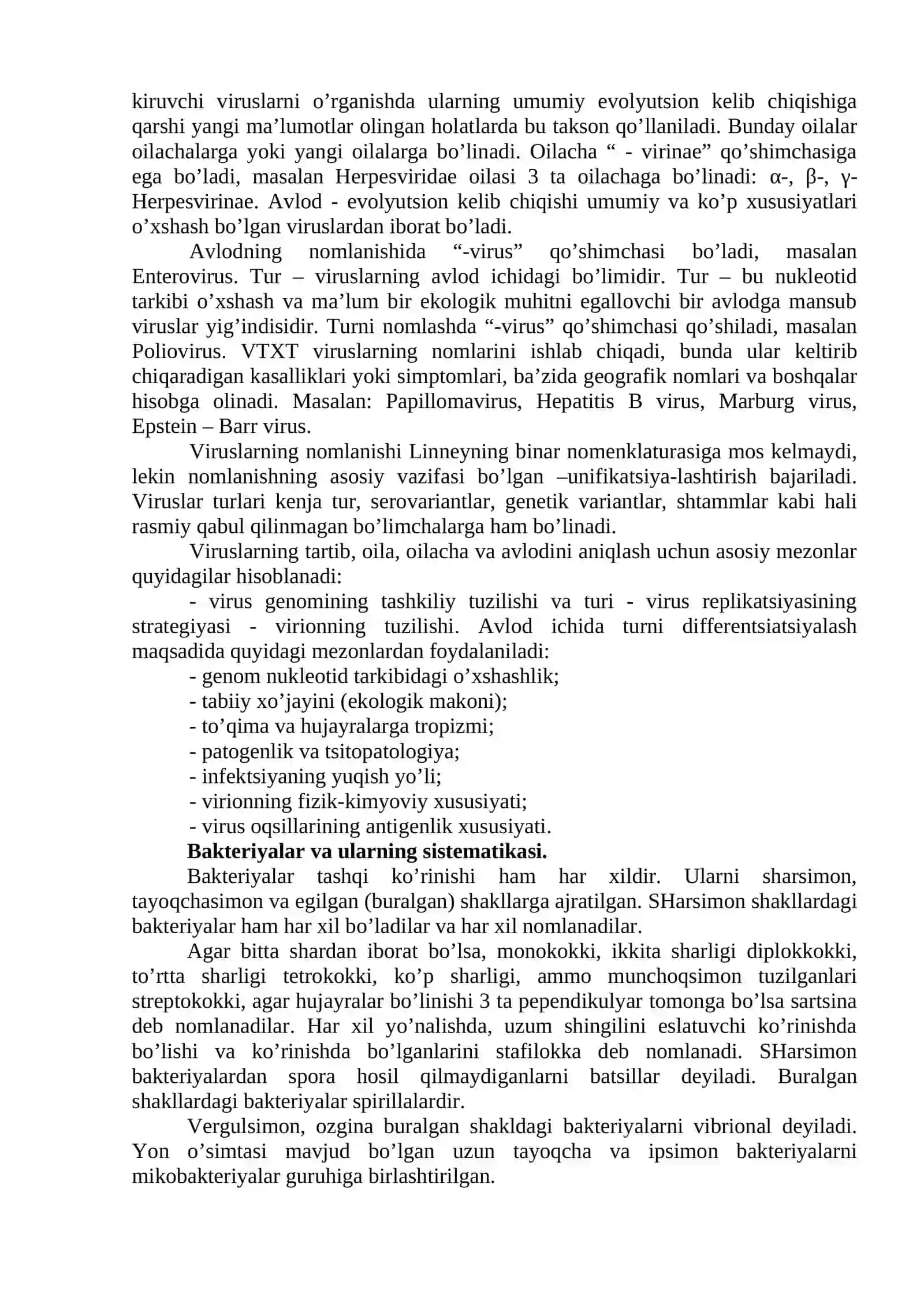 MIKROORGANIZMLARNING MORFOLOGIYASI, TUZILISHI VA KO’PAYISHI 4