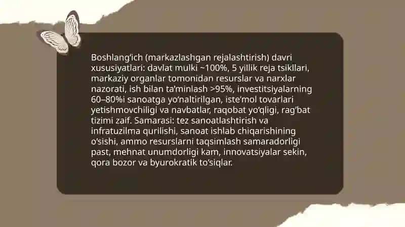 Davlatni milliy iqtisodiyotini tartibga solish bosqichlari va samara chegaralari 4