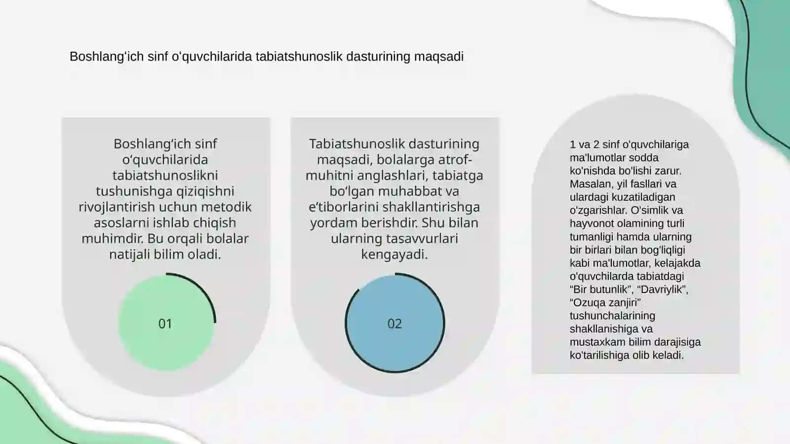 Boshlangʻich sinf oʻquvchilarida tabiatshunoslik tasavvur va tushunchalarini shakllantirishning metodik asoslari 4