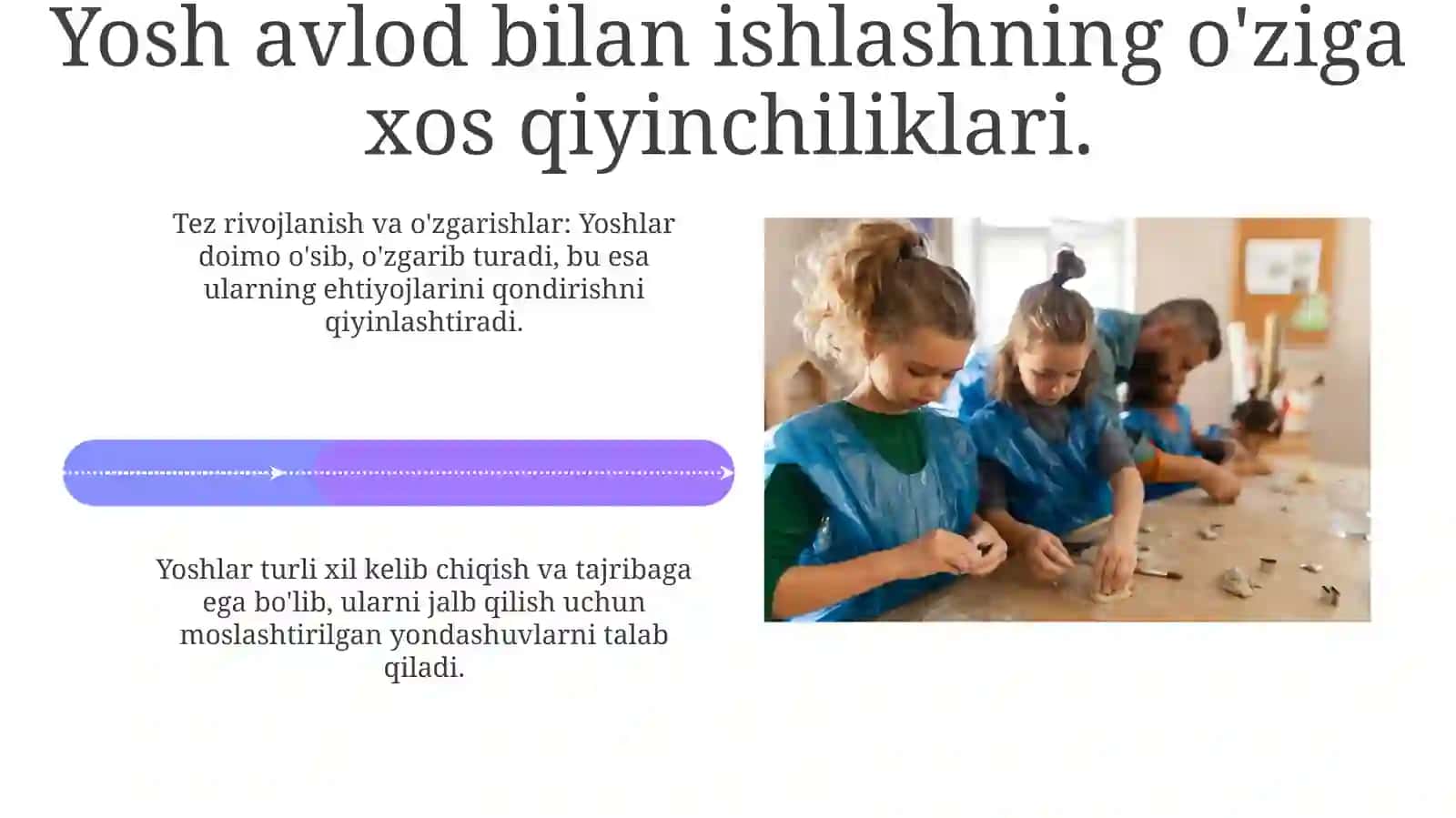 Yoshlar bilan ishlash boʻyichakasbiy-pedagogik faoliyat va uning oʻziga xosliklari 4