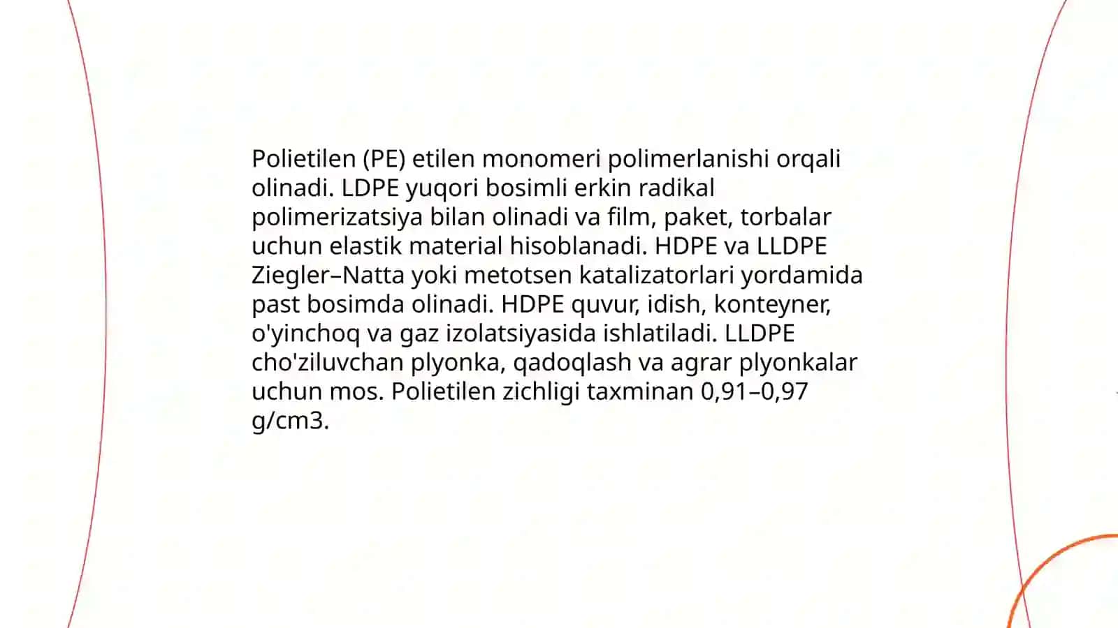 Karbozanjirli va Geterozanjirli polimerlarning asosiy vakillari 4