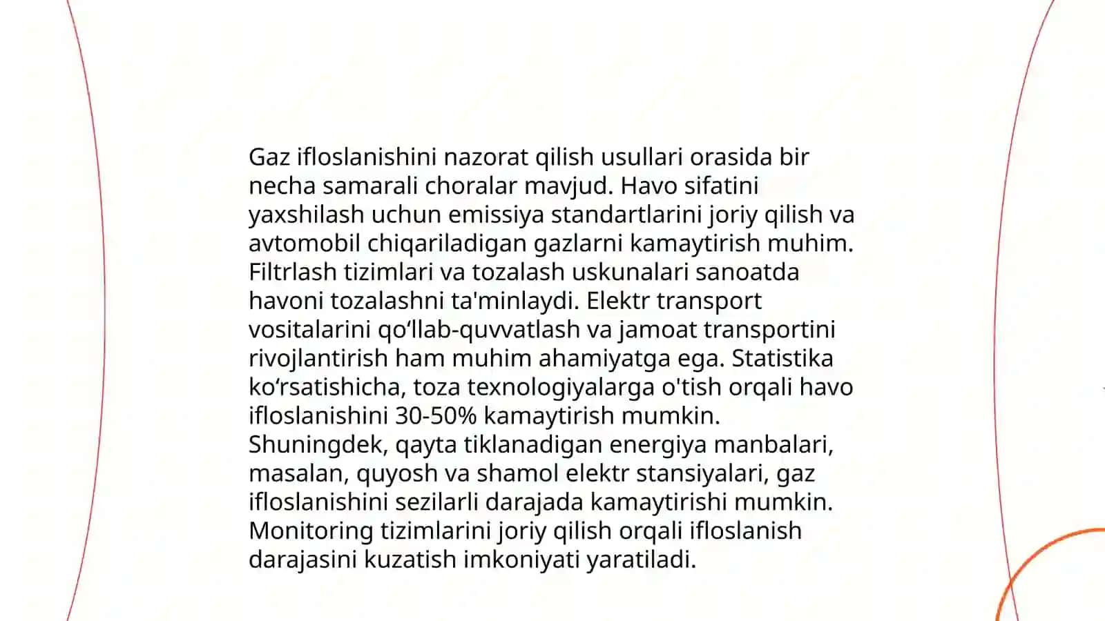 Aholi yashash joylarida shovqin-gaz-changan himoyalash chora-tadbirlarini belgilash 4