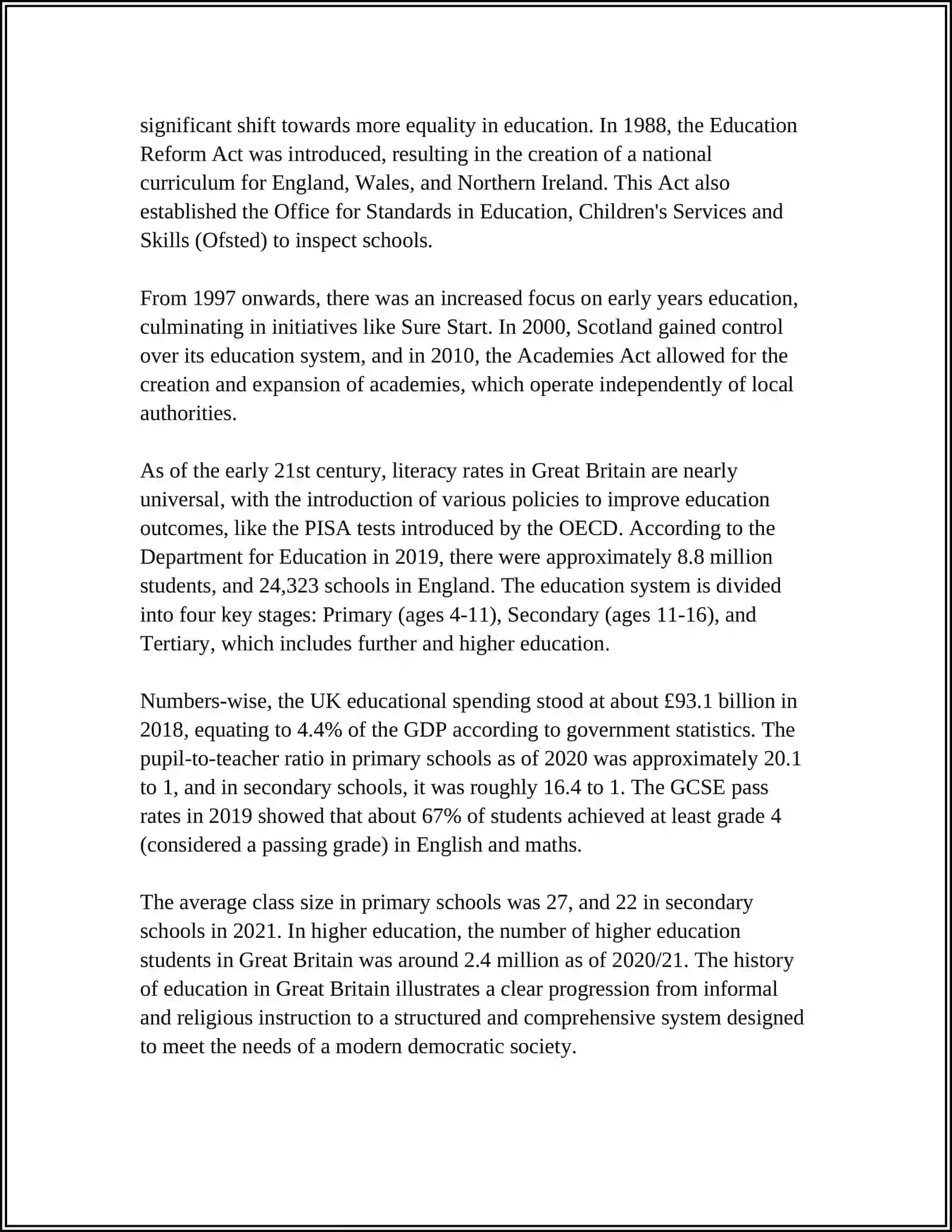 EDUCATION SYSTEM OF GREAT BRITAIN 4