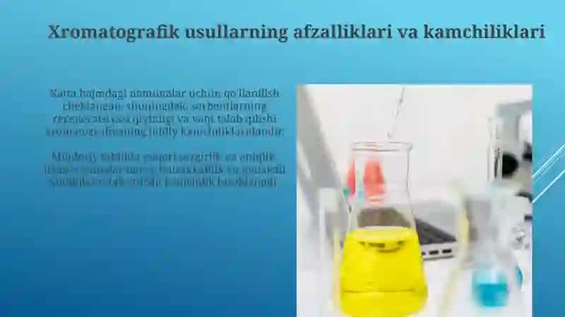 Yog'kislatalarining xromatografik rafintsiyalashasoslari 4