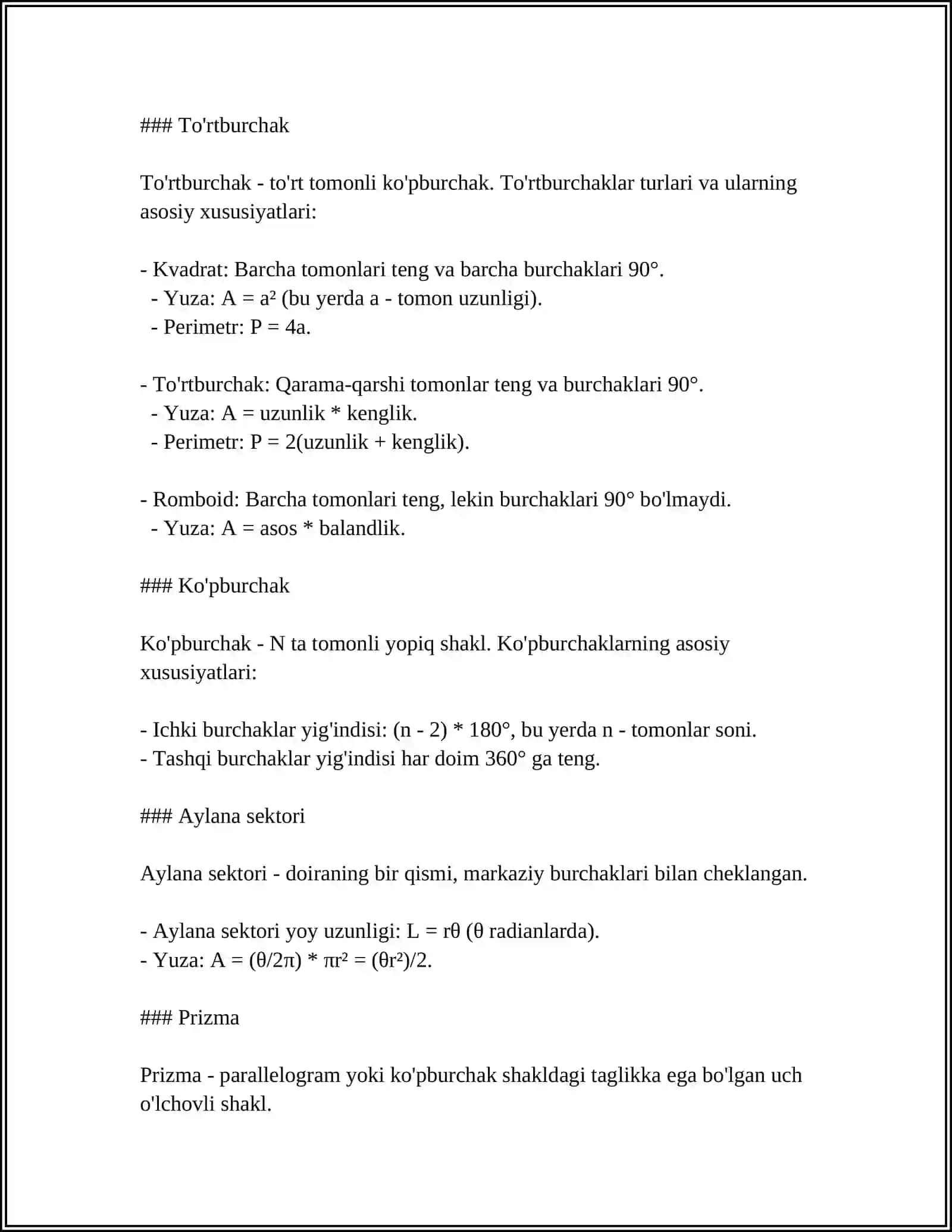 REFERAT: CHIZMA GEOMETRIYA VA MUHANDISTLIK GRAFIKASI FANINING NAZARIY MASHG'ULOTLARI MAZMUNINI YORITUVCHI REFERAT 4