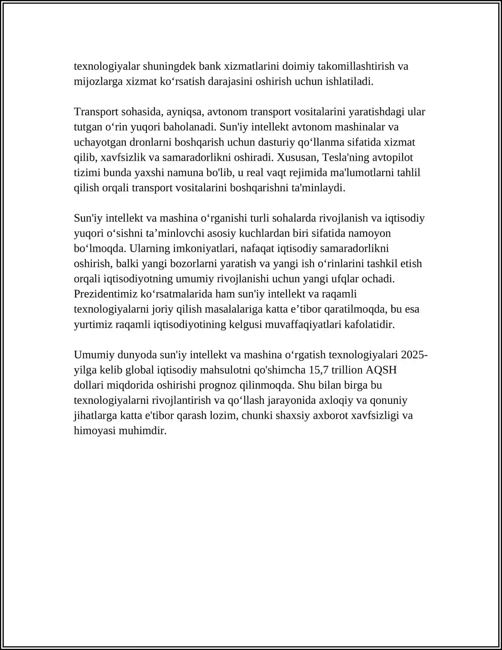RAQAMLI IQTISODIYOTNING ASOSIY TEXNOLOGIYALARI 4