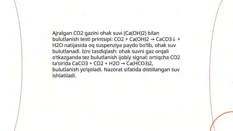 Karbonatlar va ishqorlar aralashmasini aniqlash 4
