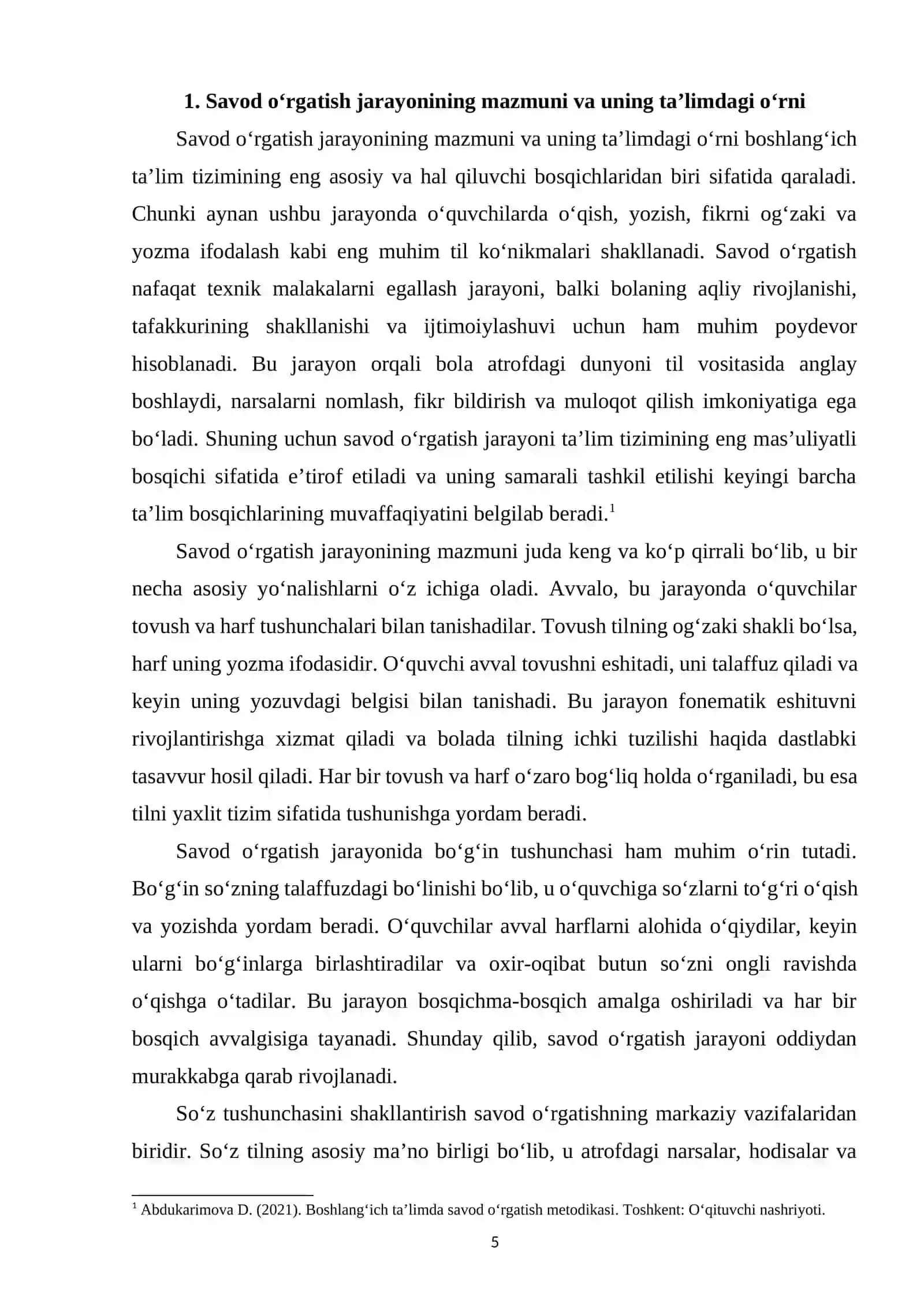 Savod o‘rgatish tajribalarini tadbiq etish 4