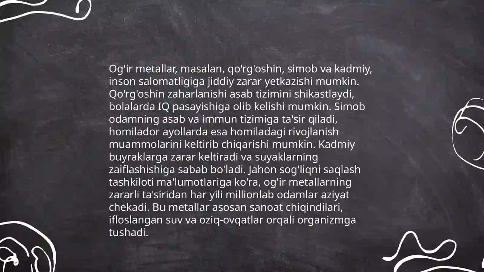 Oqova suvlarning kimyoviy tarkibi 4