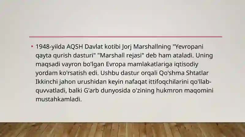 ikkinchi jaxon urushidan kegin Aqsh 4