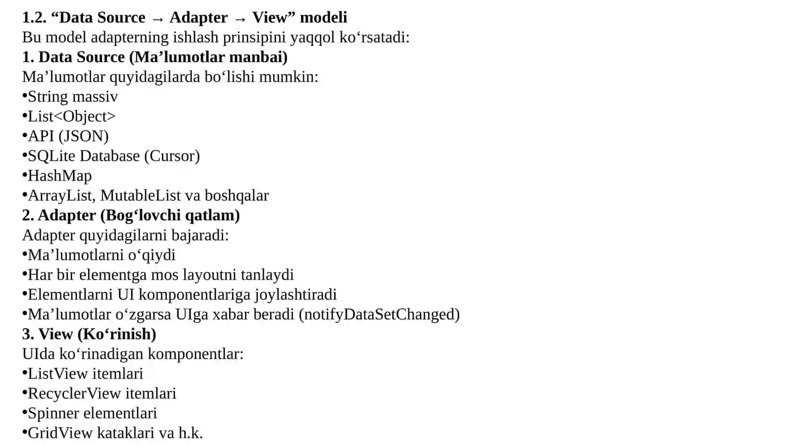 Adapterlar va ularning qo‘llanilishi 4