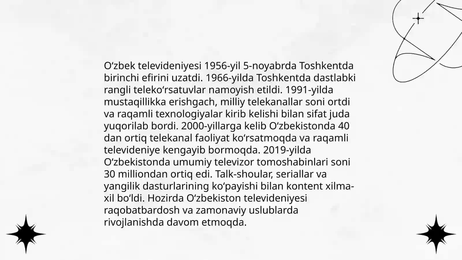 Televideniya va madaniyat 4