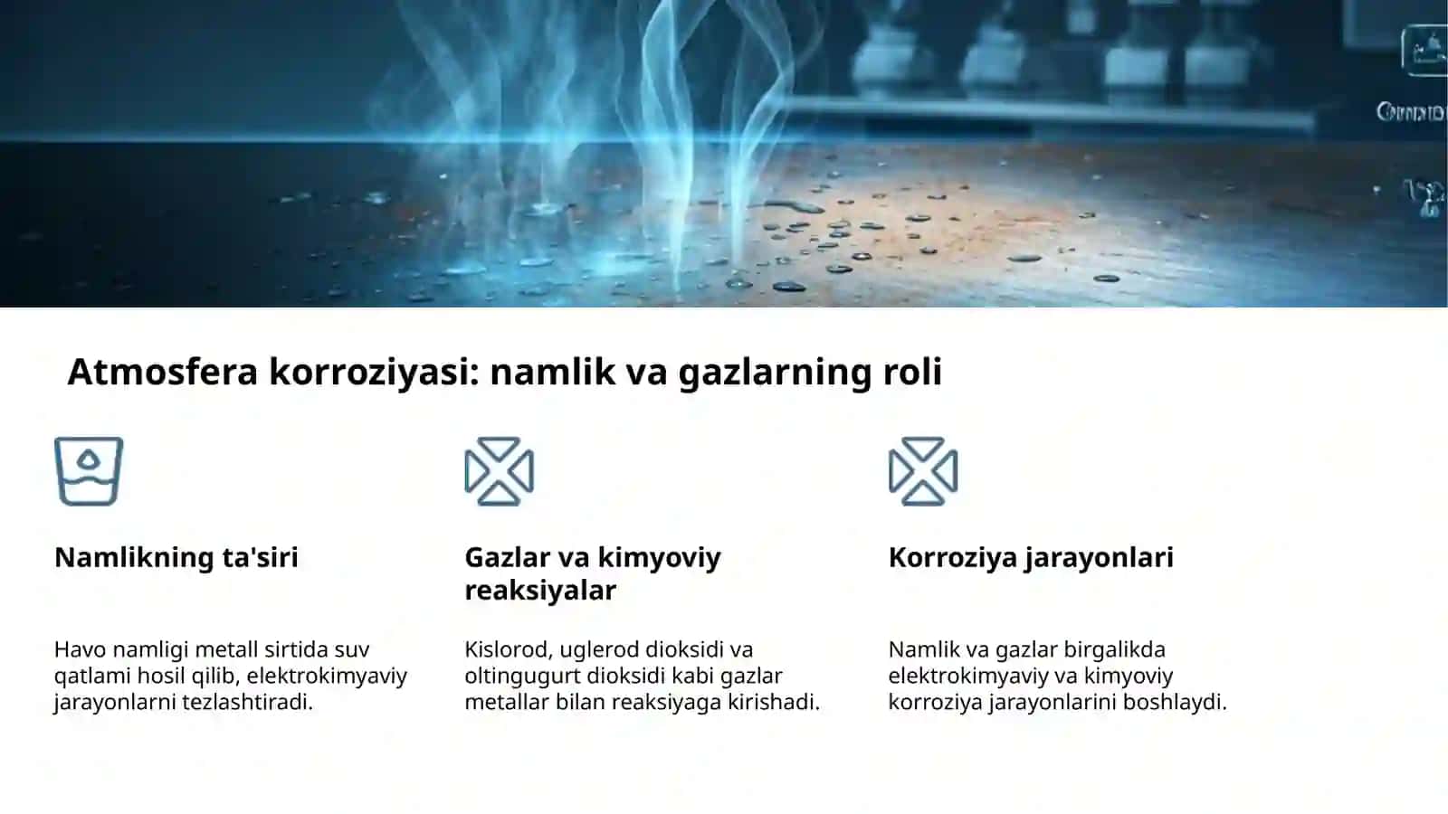 Metallar korroziyasi va himoyalash usullari 4