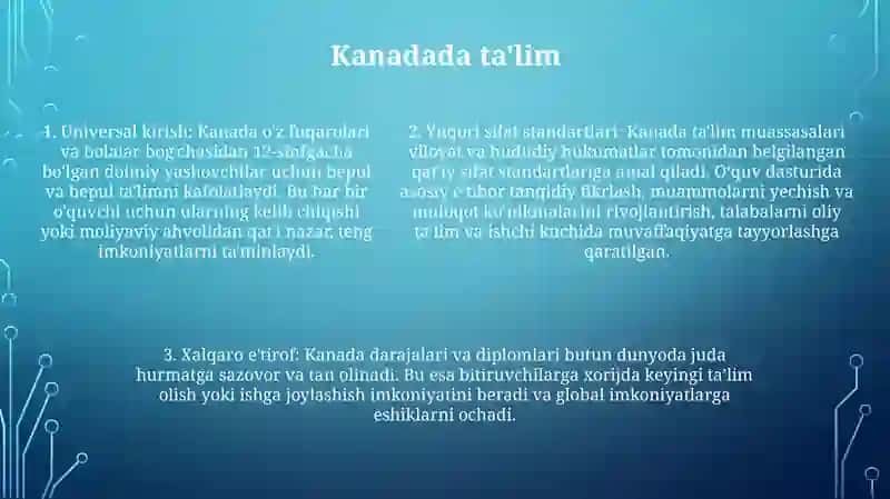 Iqtisodi Rivojlangan Davlatlarda Ta'lim Tizimi 4