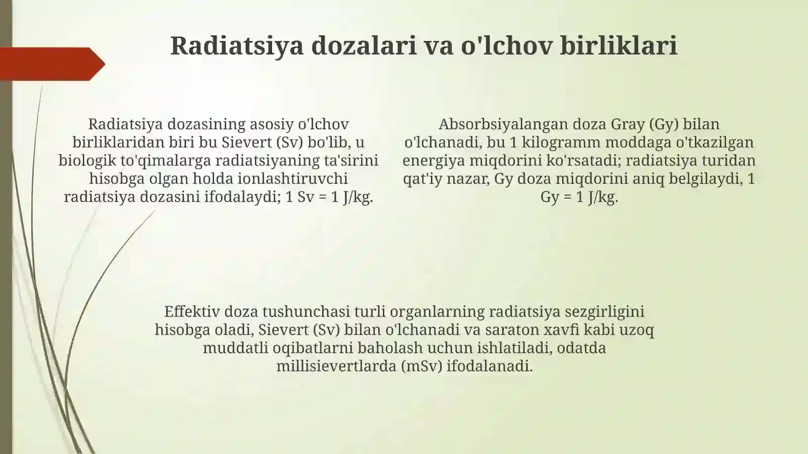 Radiatsiyaning inson salomatligiga ta'siri 4