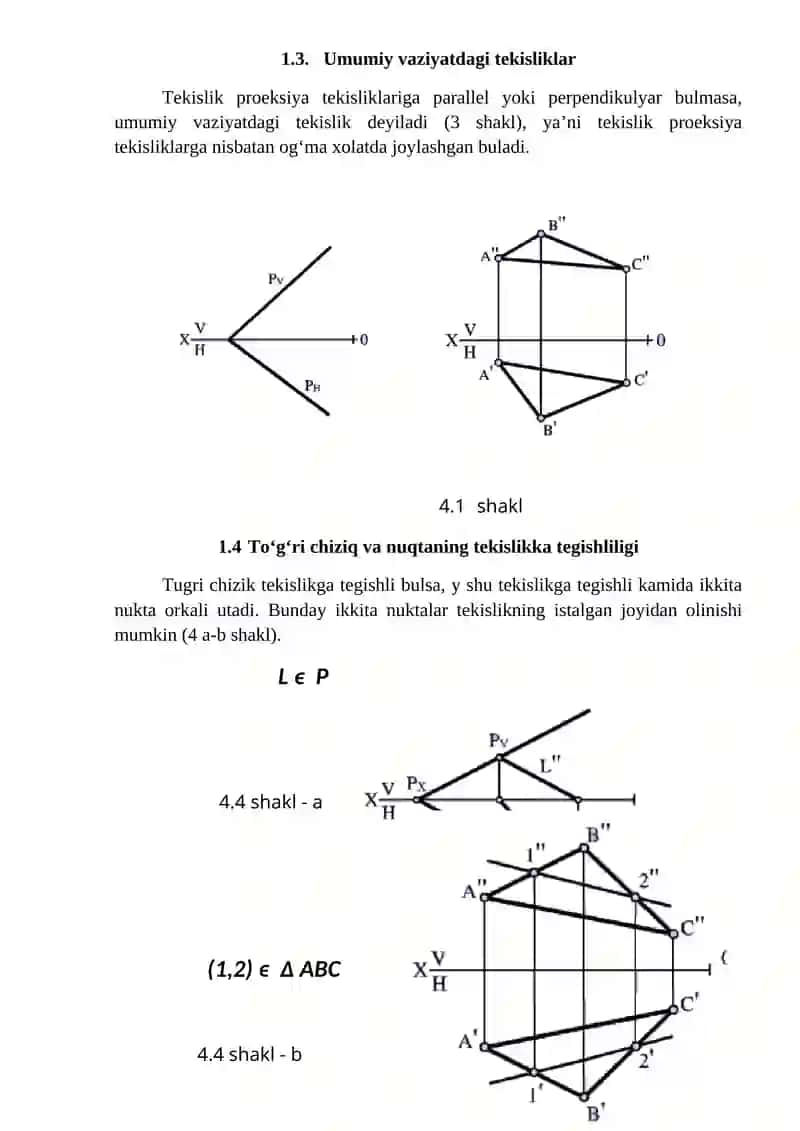 Tekislik 4