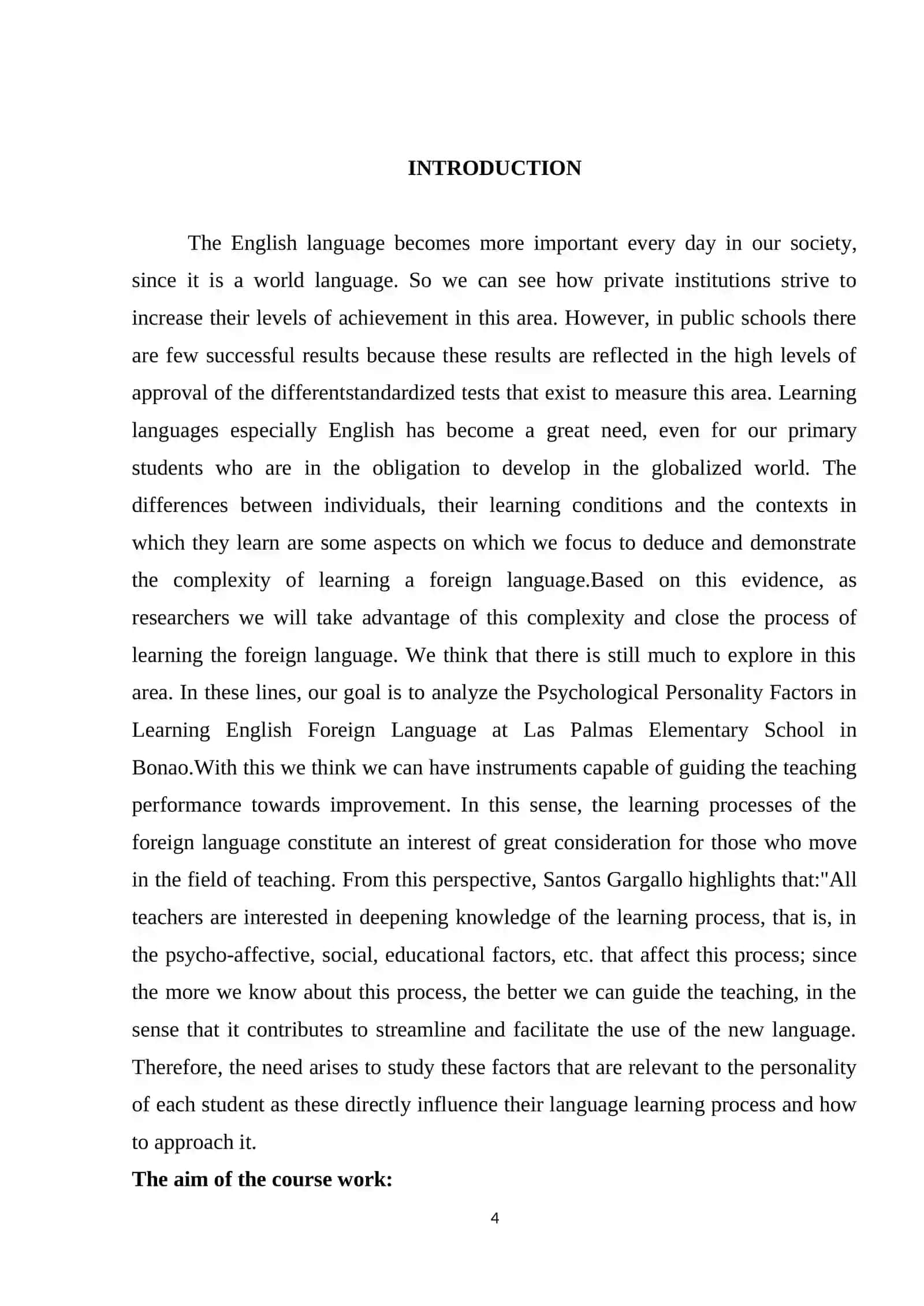 PSYCHOLOGY FACTORS OF PUPILS IN LEARNING FOREIGN LANGUAGES 4