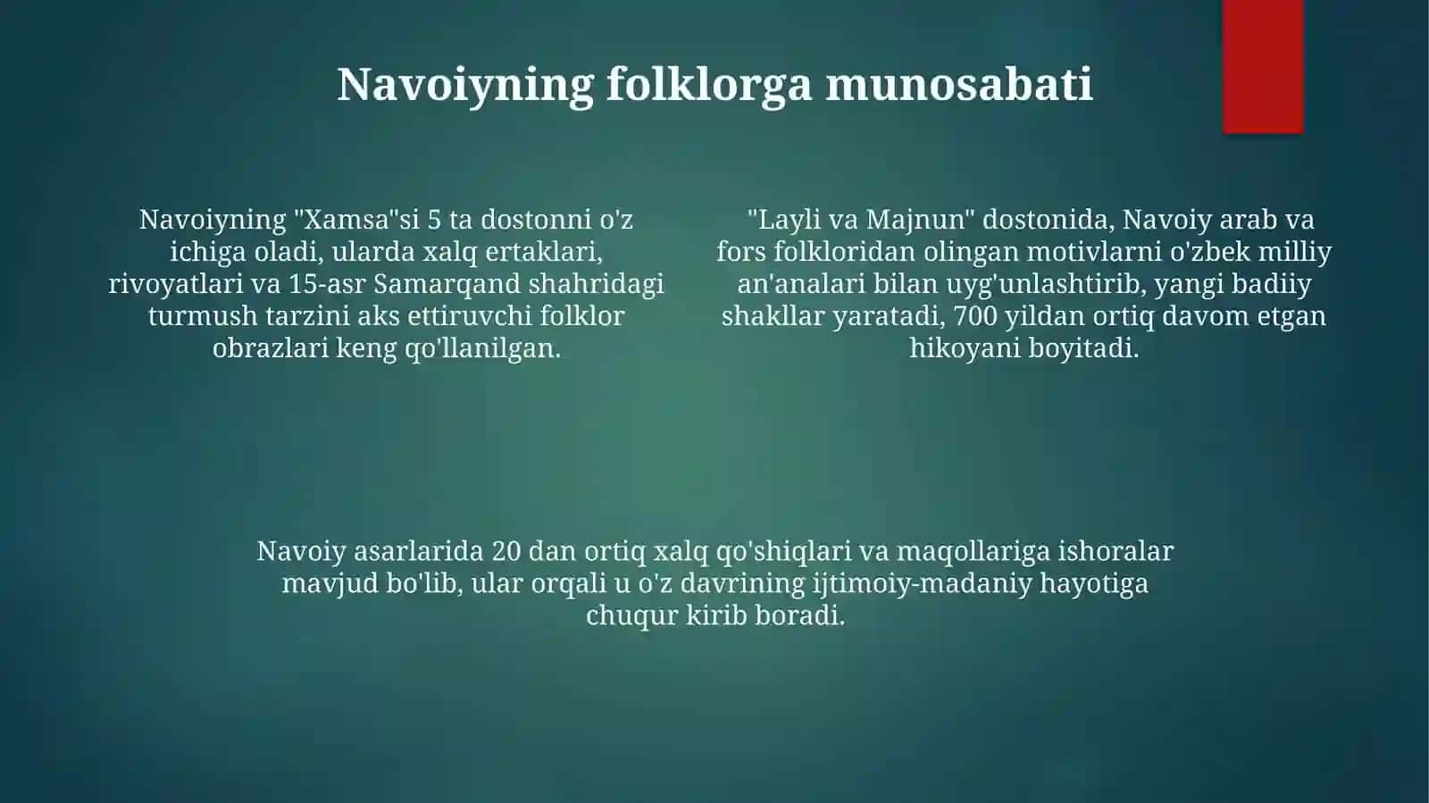 Navoiy ijodida folklor an'analari 4