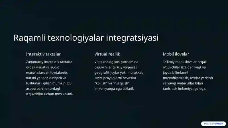 Maxsus fanlarni oʻqitishda foydalaniladigan metodlar 4