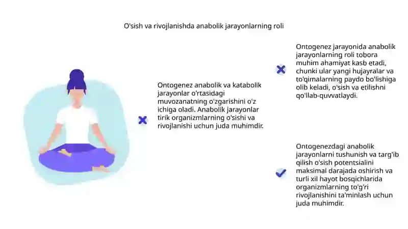 Anabolik va katabolik jarayonlarni ontogenezda òzgarib borishi 4