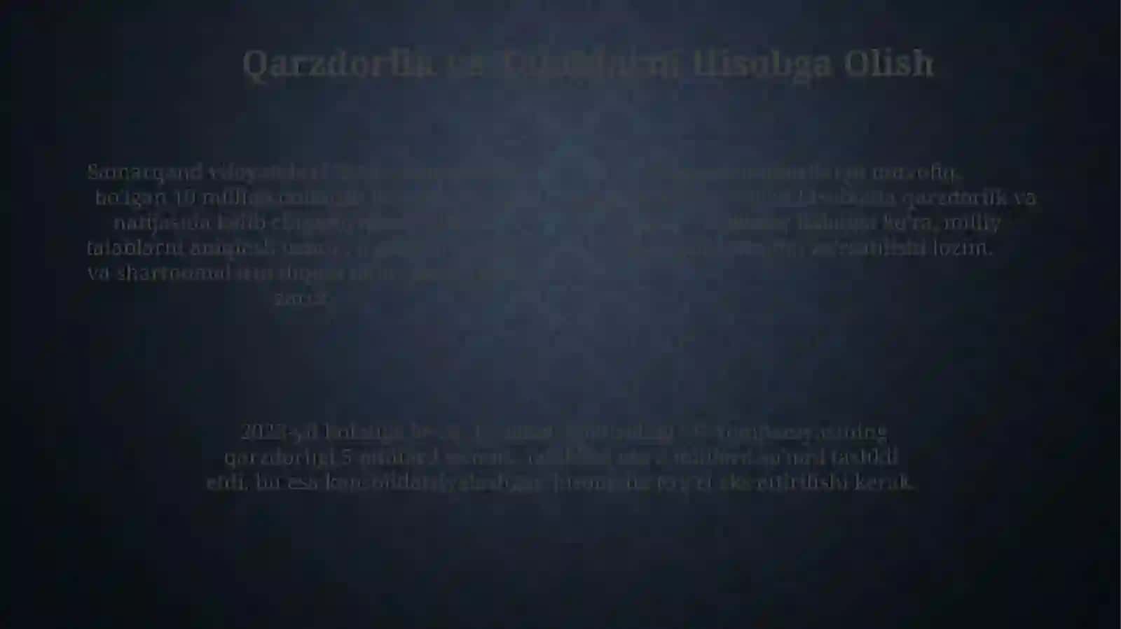 Jamlangan hisobotlarni tuzish usuli. Sho’ba xo’jalik jamiyatlariga investitsiyalarni hisobga olish 4