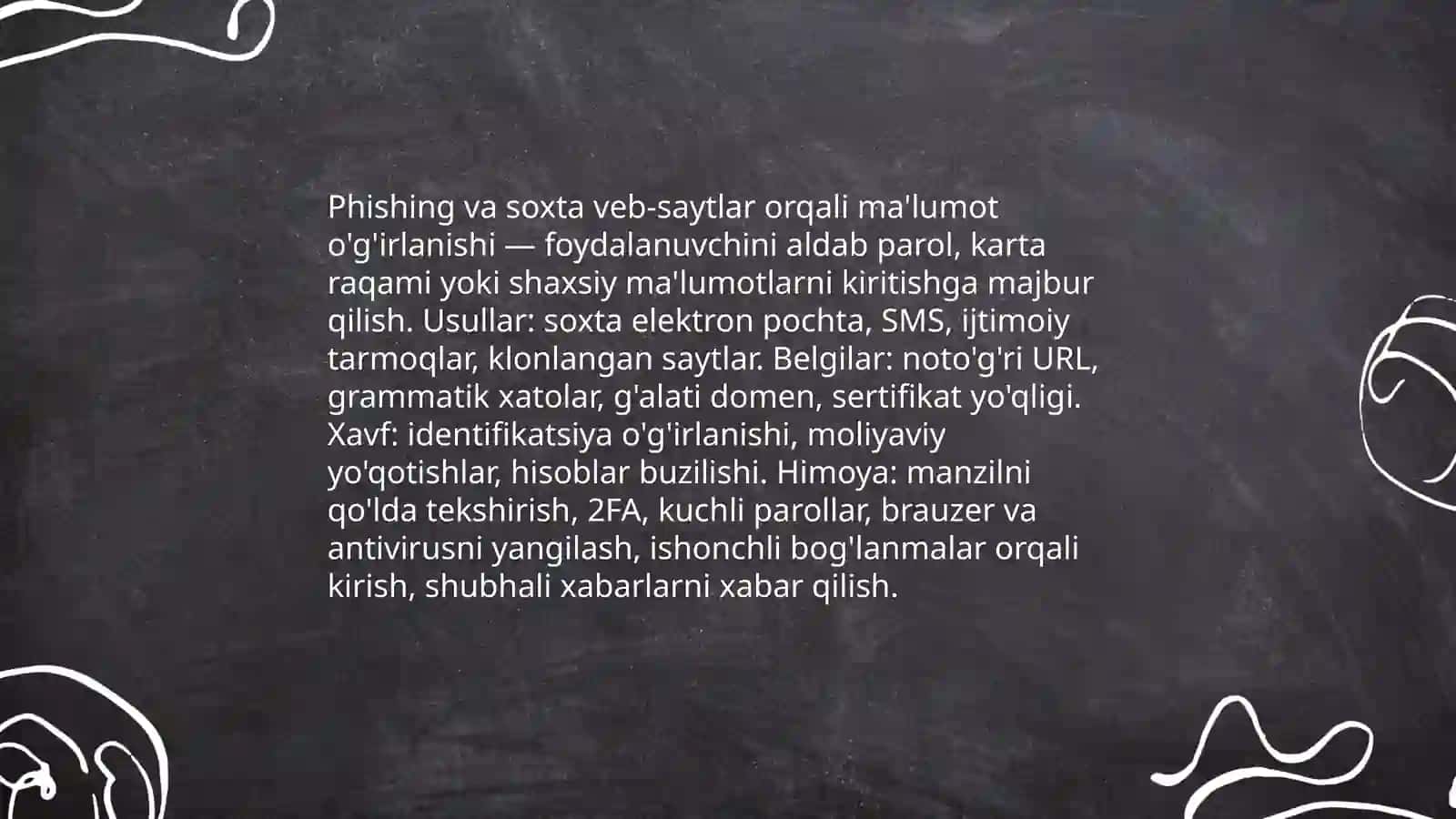Onlayn shaxsiy maʼlumotlar: xavf va himoya 4