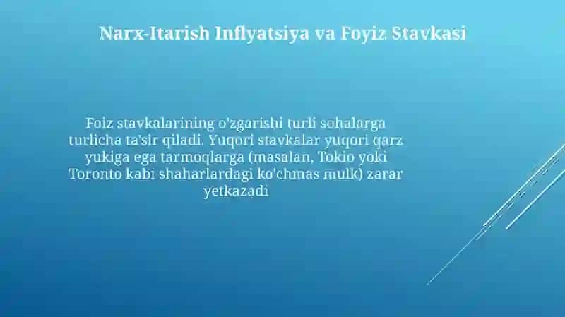 Inflatsiya va foiz stavkalar oʻrtasidagi bogʻliqlik 4