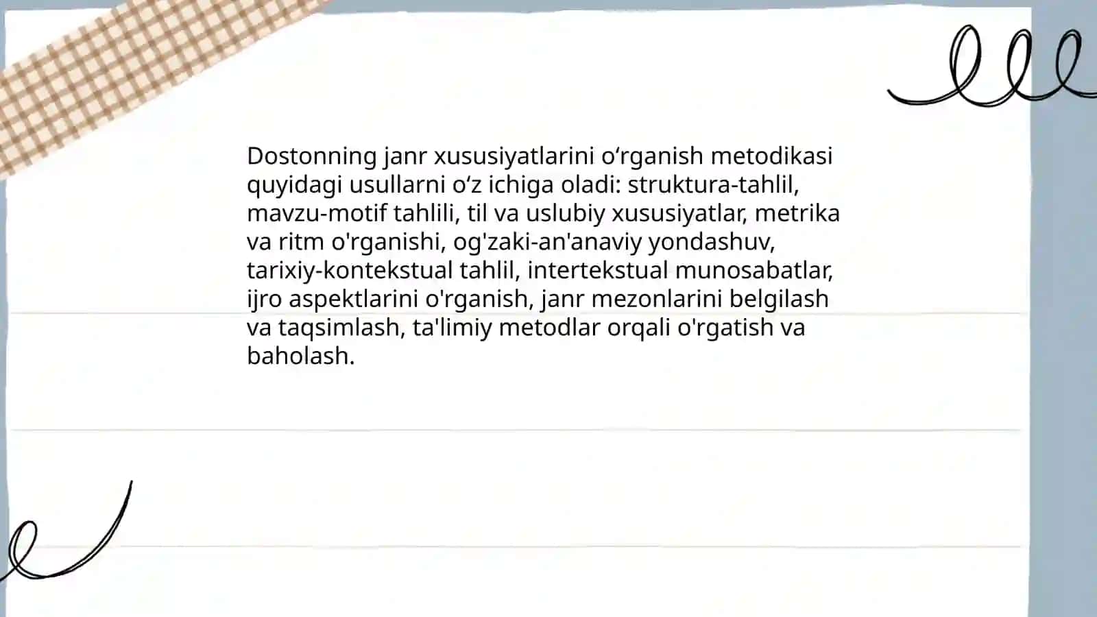 Dostonni oʻrganish metodikasi 4