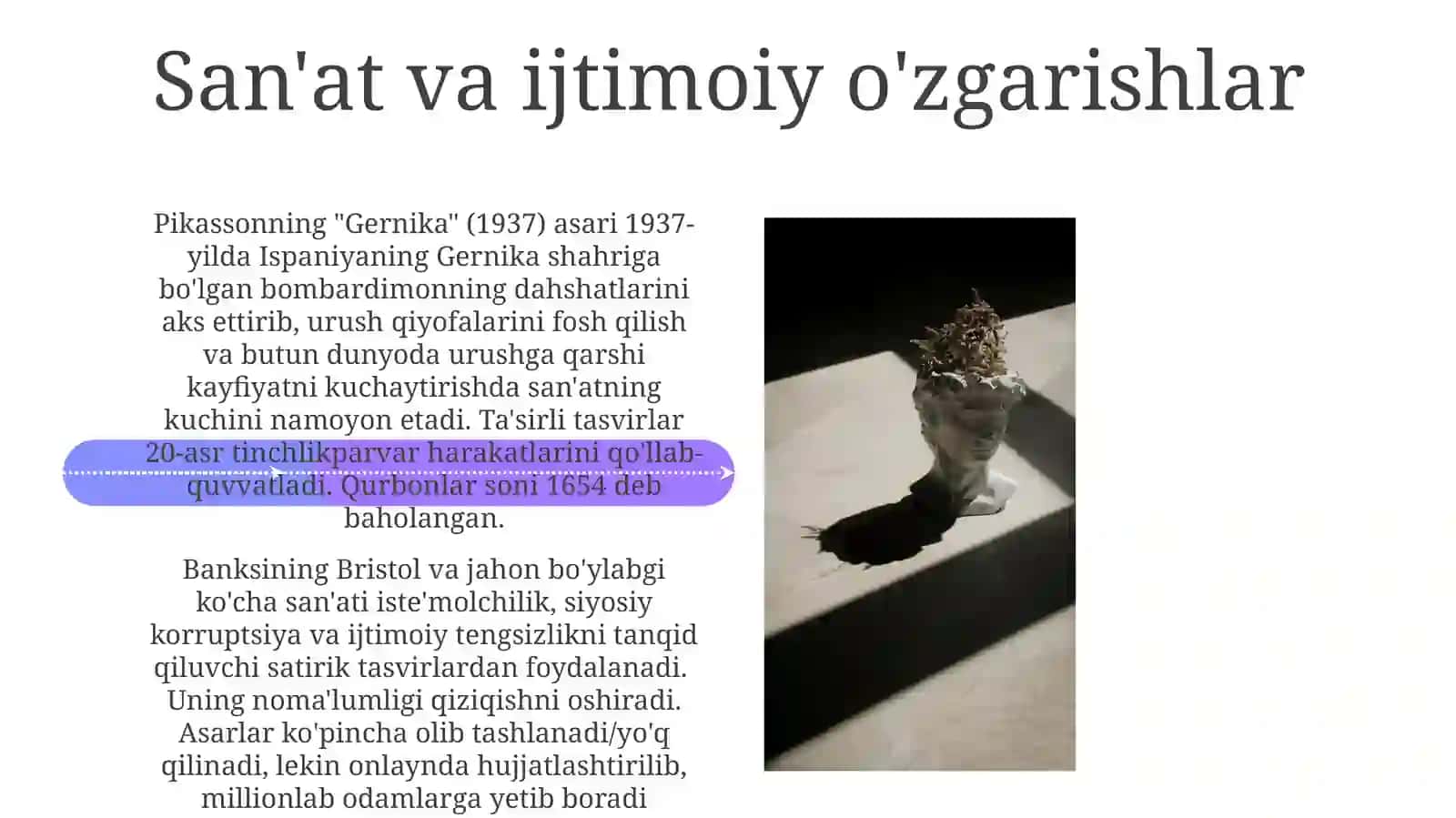 Pikassonning "Gernika" asari 4