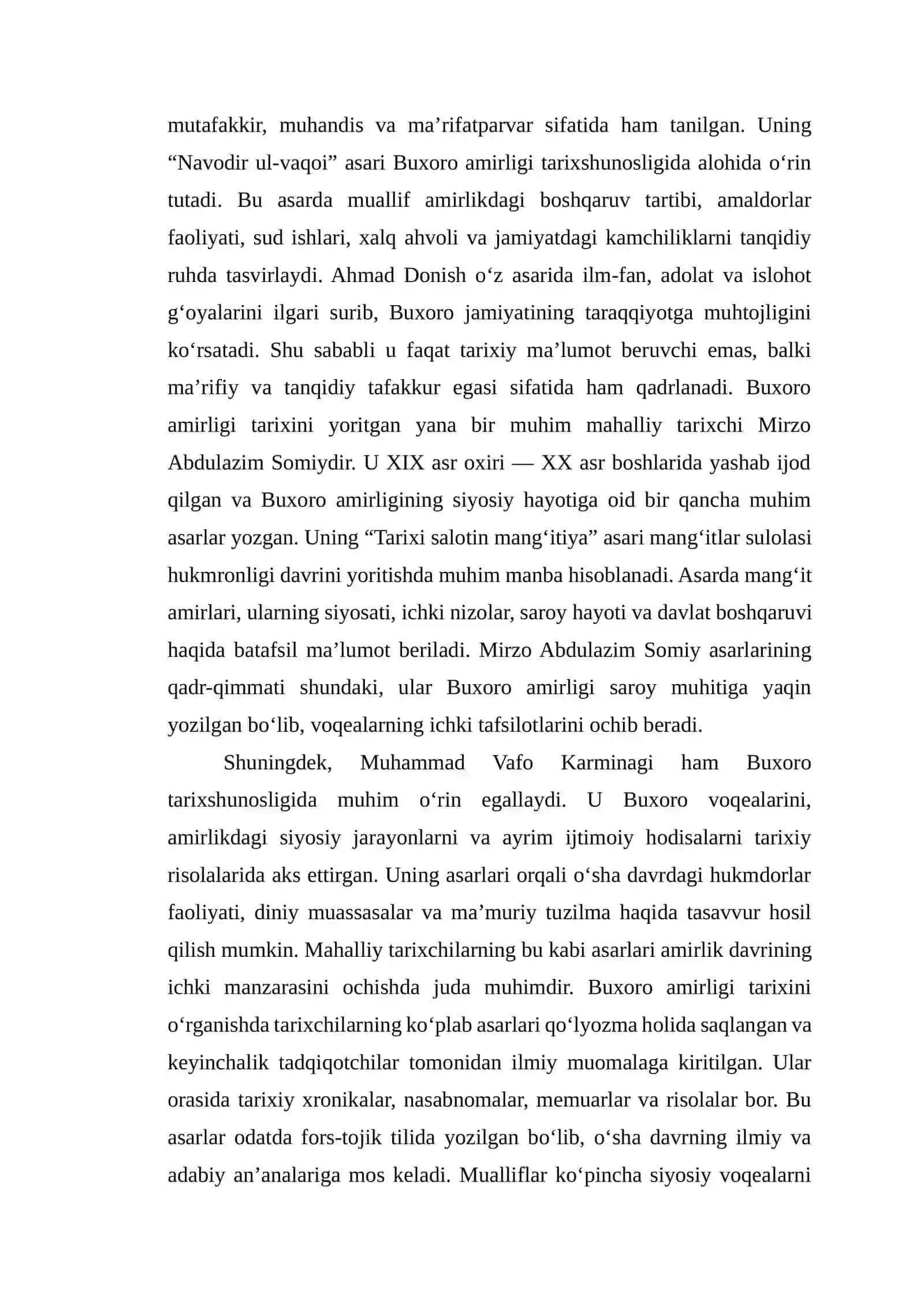 Buxoro amirligi tarixshunosligi 4