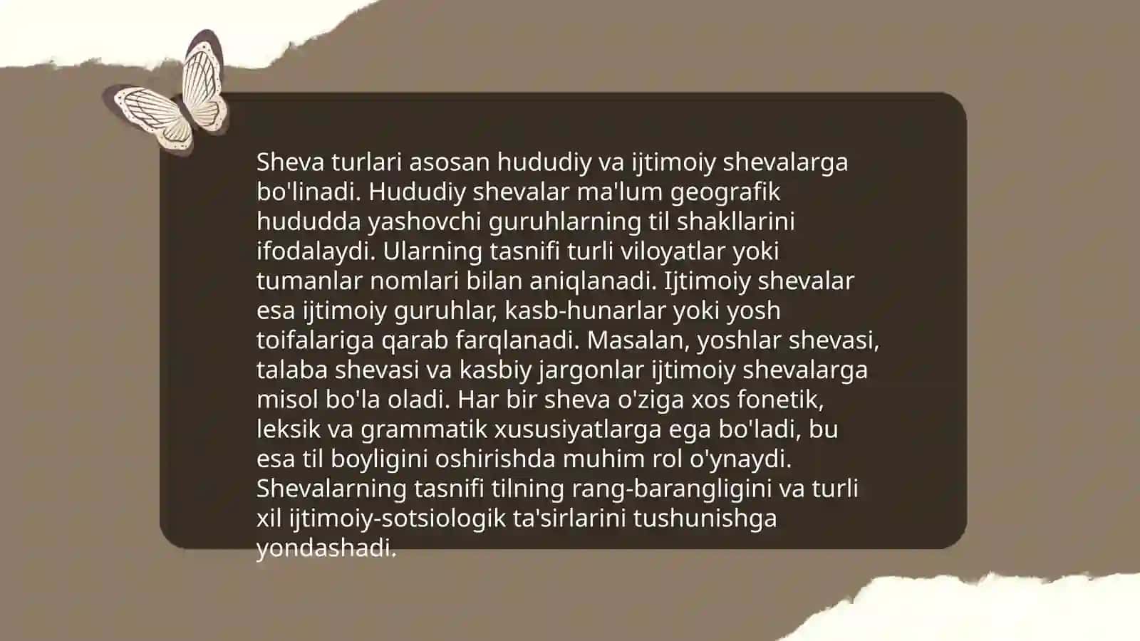 Sheva vakillaridan yozib olingan dialektal matnlar tahlili 4
