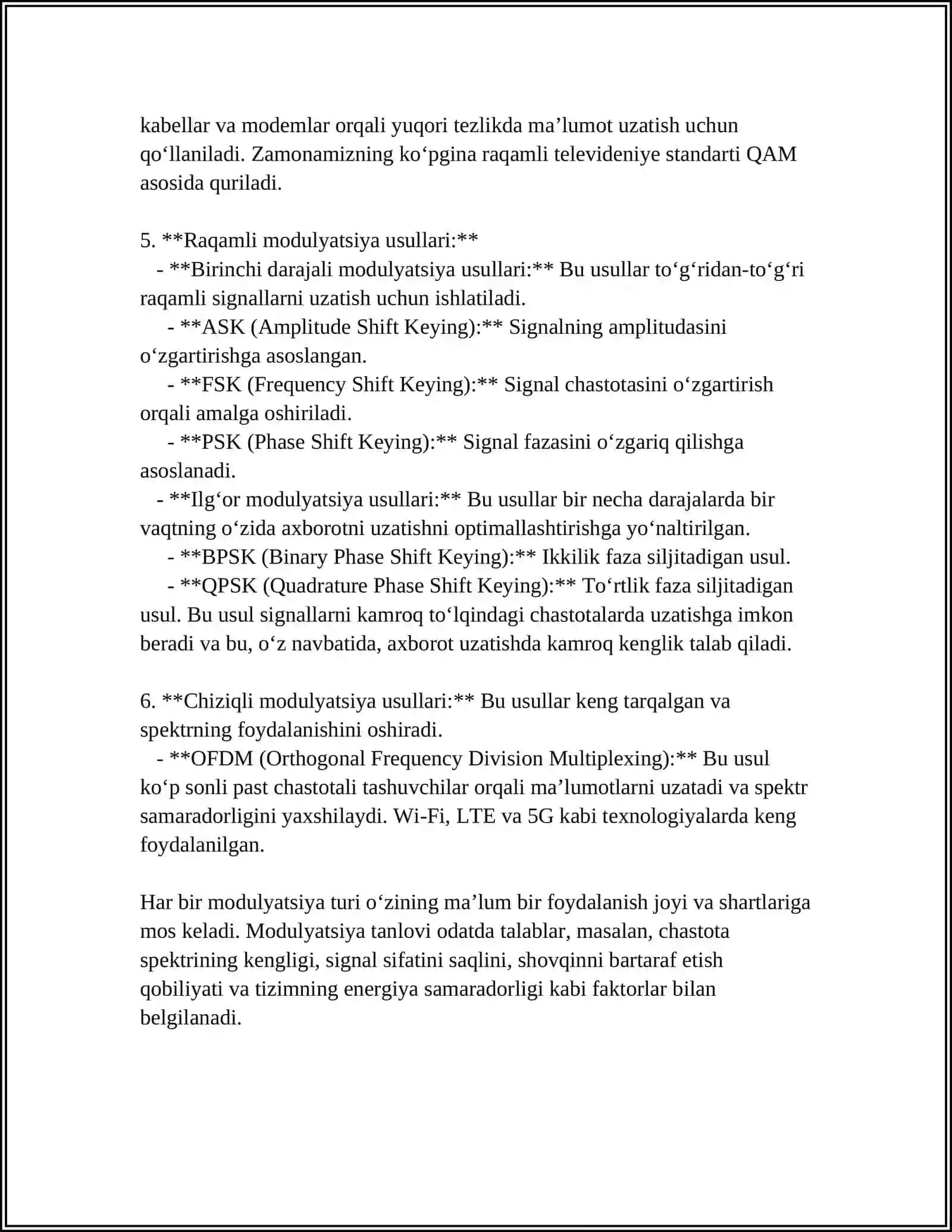 SIGNALLAR CHASTOTASINI MODULYATSIYOLOVCHI MODULYATOR SXEMASI 4
