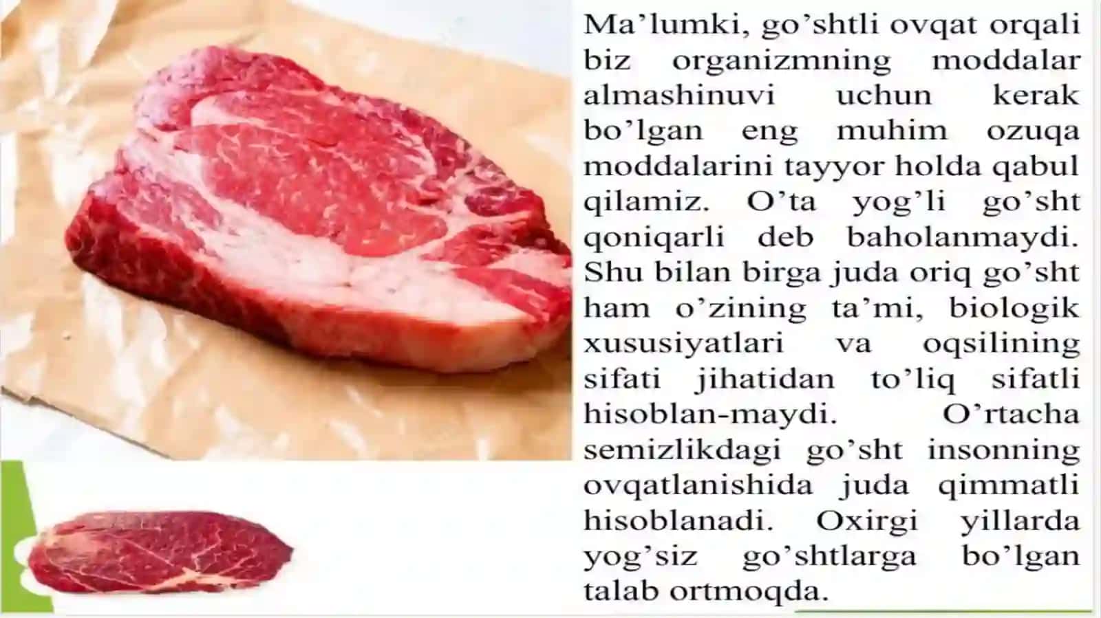 Sut va go’sht mahsulotlarini saqlash va qayta ishlash texnalogiyasi fanidan 4