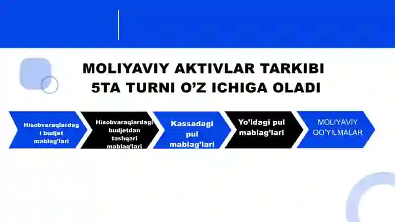 Budjet tashkilotlarining hisobvaraqlardagi pul mablag’lari hisobi 4