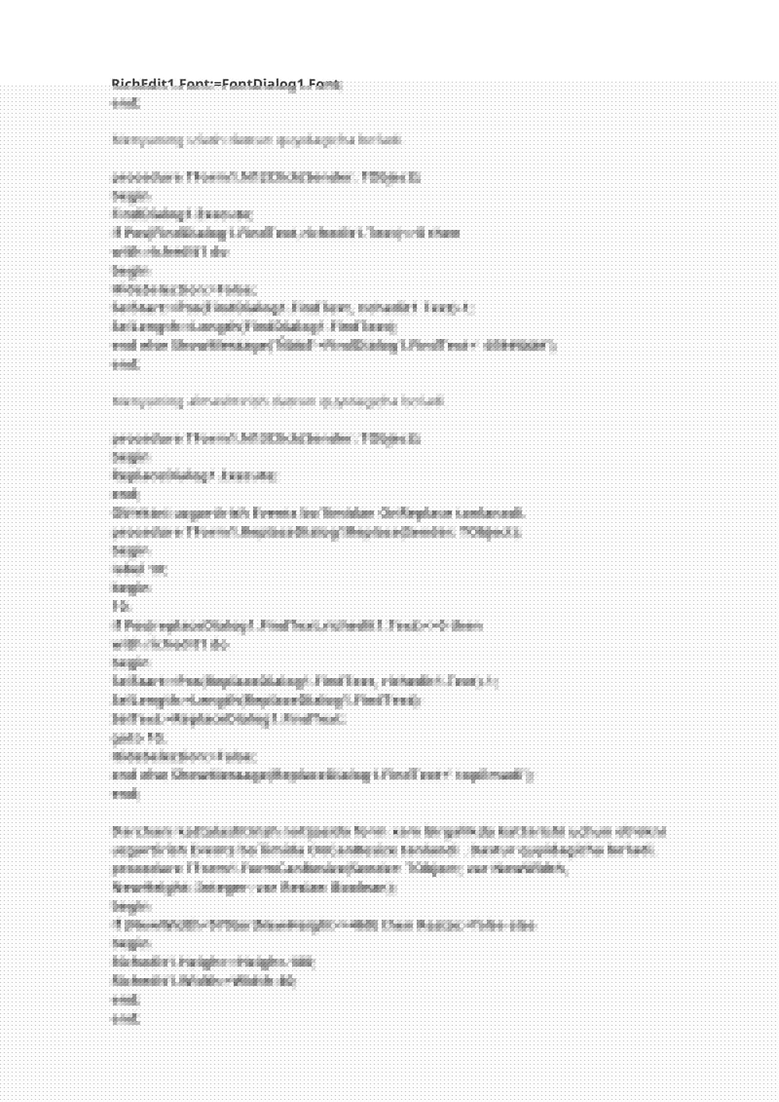 Delphi dasturlash tilida matn muxarrir yaratish 4