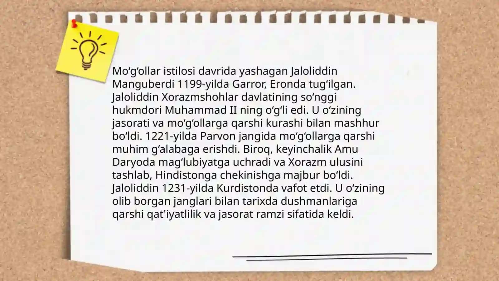 Jaloliddin Manguberdi -Vatan qahramoni 4