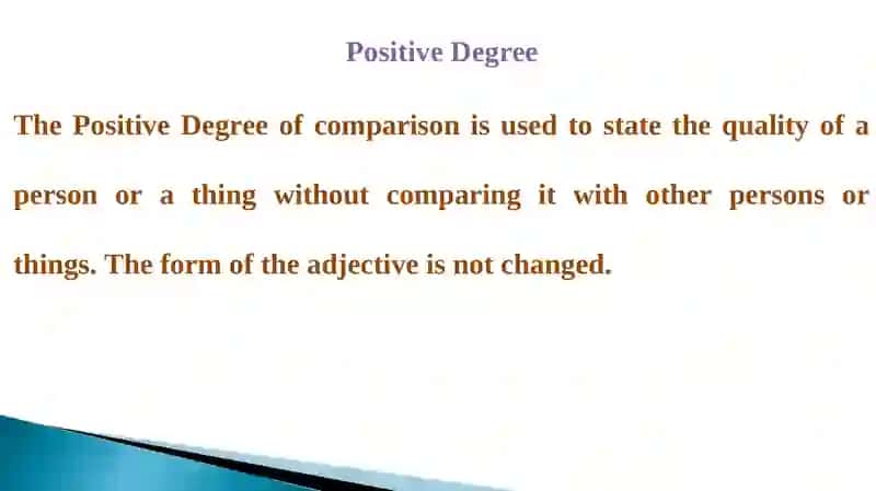 Degrees of Comparison 4