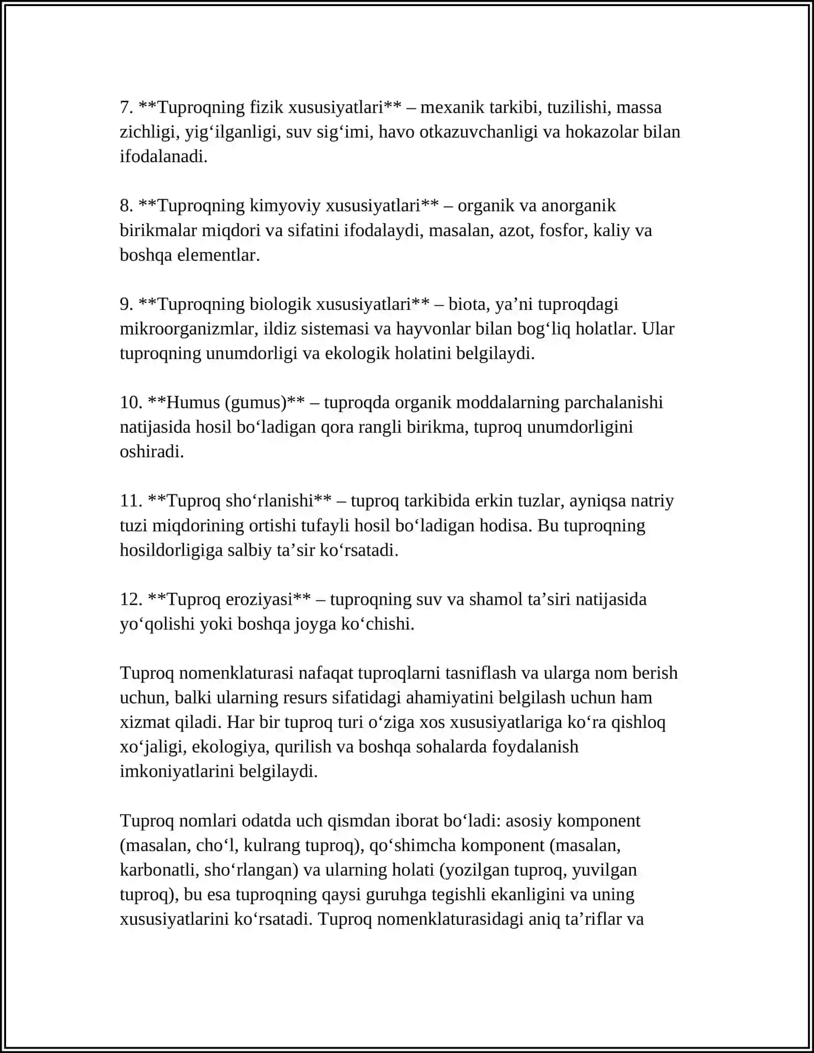 TUPROQLAR NOMEKLATURASI NAMLANISHI 4