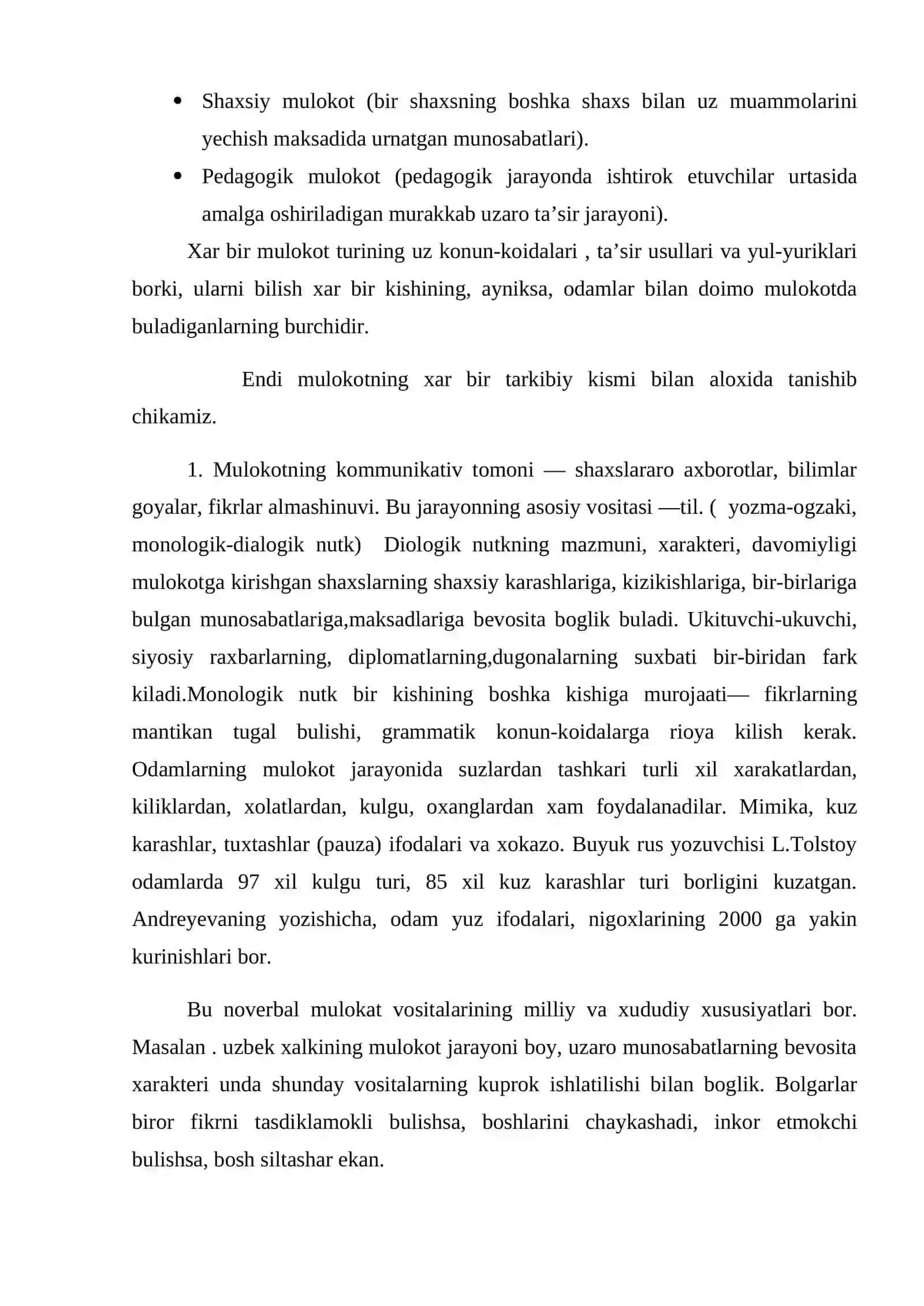 Shaxslararo munosabatdagi muammolarni anglashga oid psixologik mashqalar 4