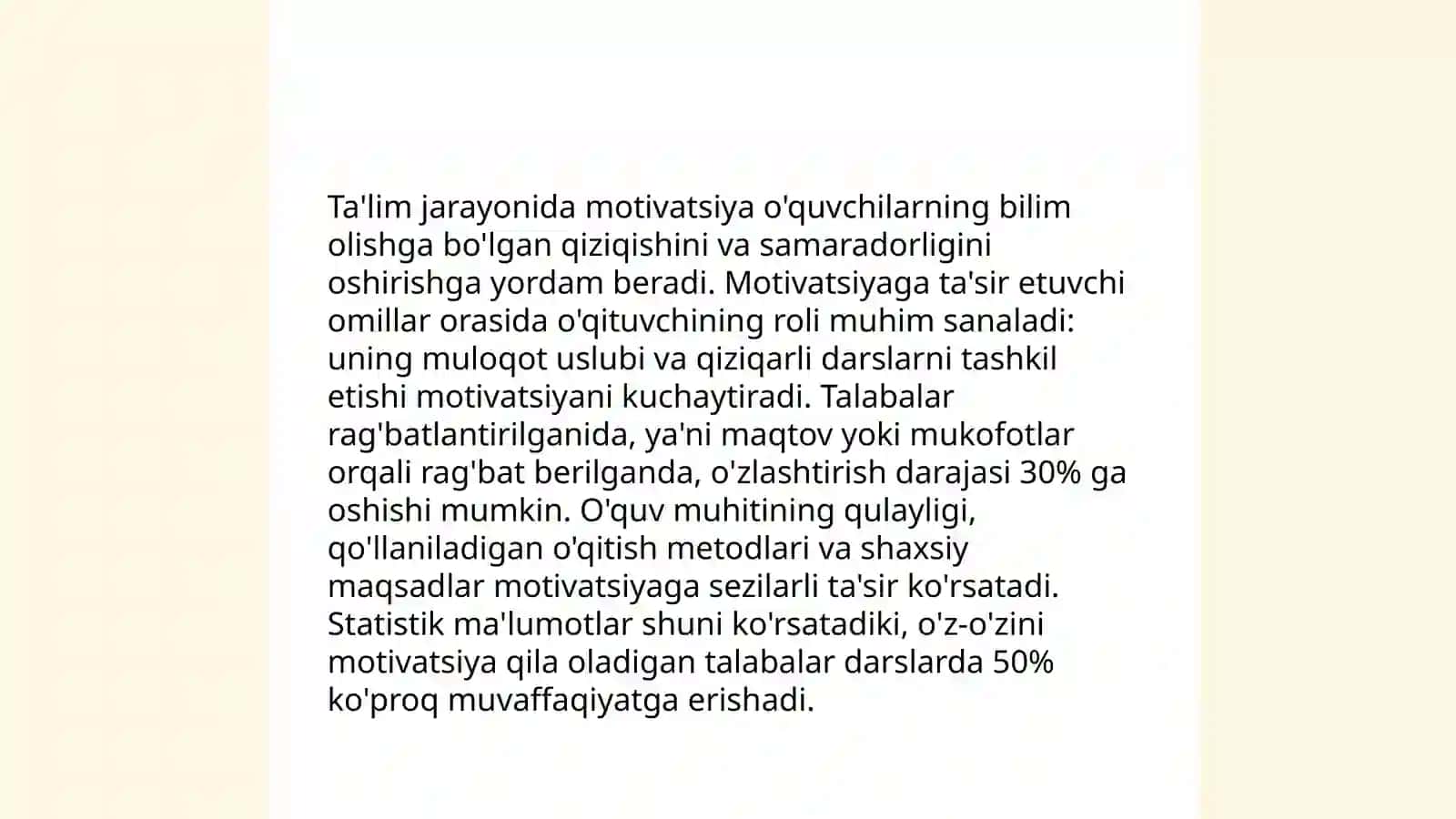 Pedagogik faoliyat psixologiyasi 4