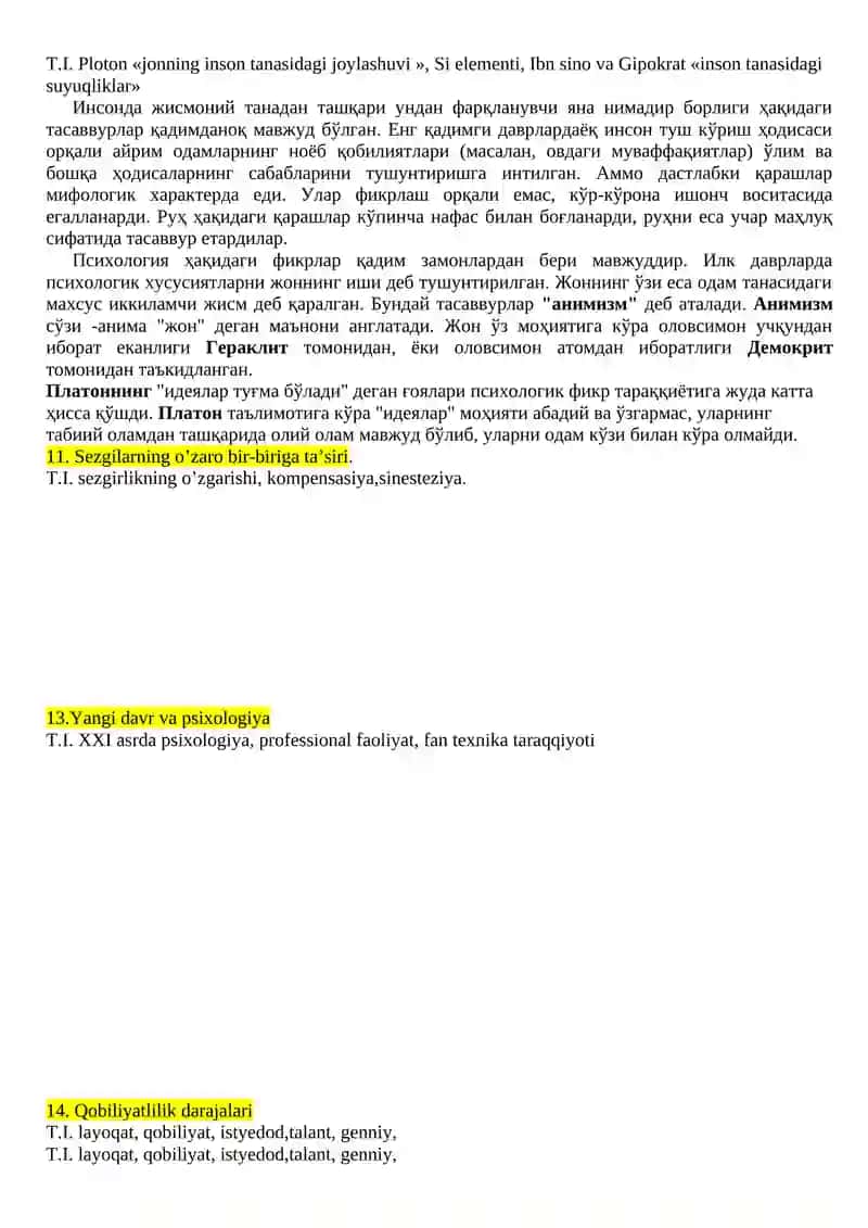 Psixologiya tarixi 4