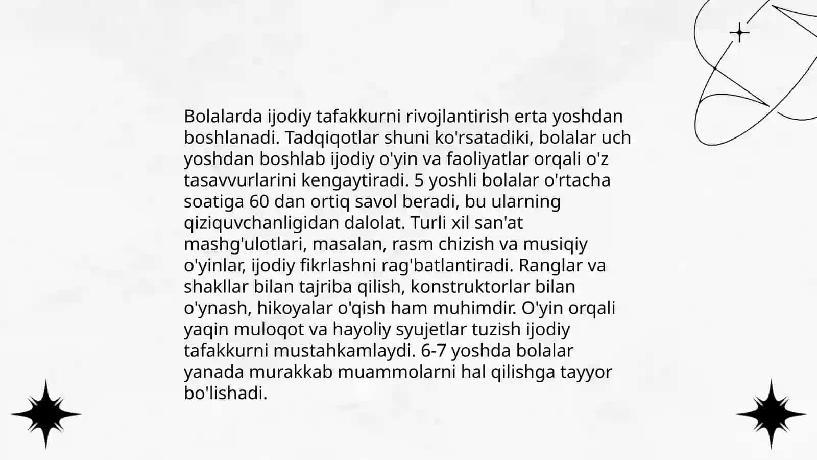 Maktabgacha ta'limda san'atning ahamiyati 4