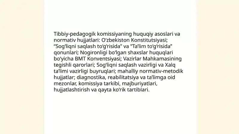 Tibbiy-pedagogik komissiya faoliyati 4