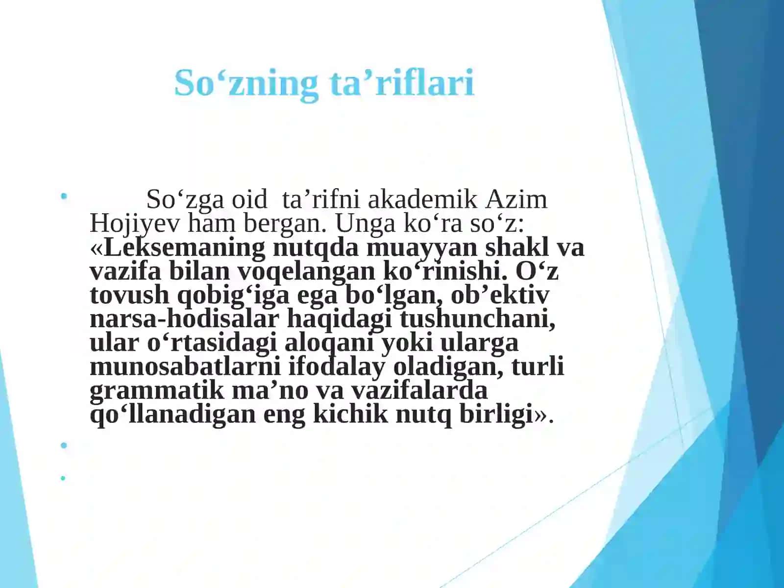 Til va nutq birliklari 4