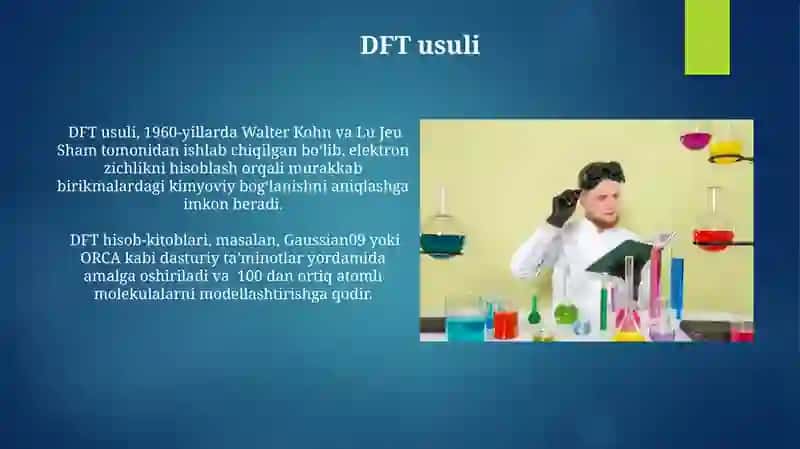 Kompleks birikmalardagi kimyoviy bogʻlanishni tushuntiruvchi nazariyalar 4