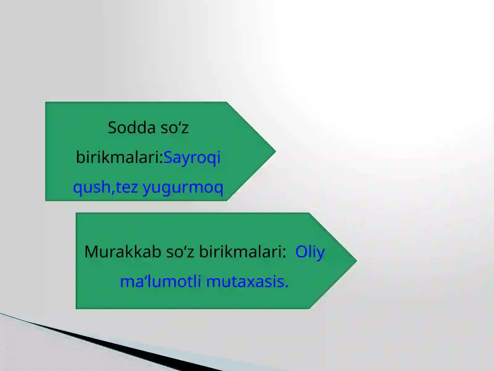So'z birikmasi va izofa 4