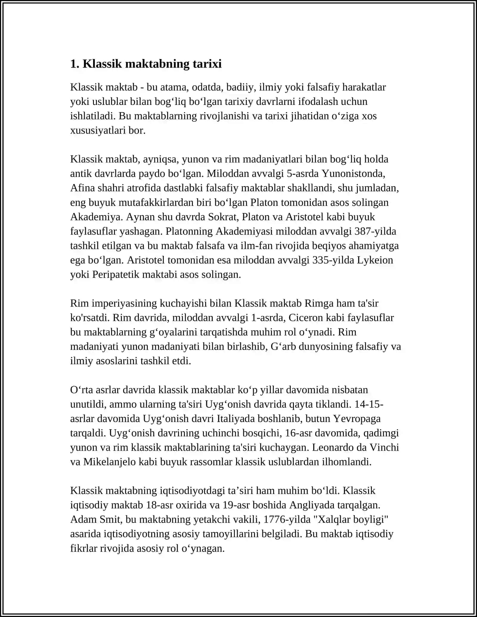 ANGLIYA VA FRANSIYADA KLASSIK MAKTABNING SHAKILLANISHI 4