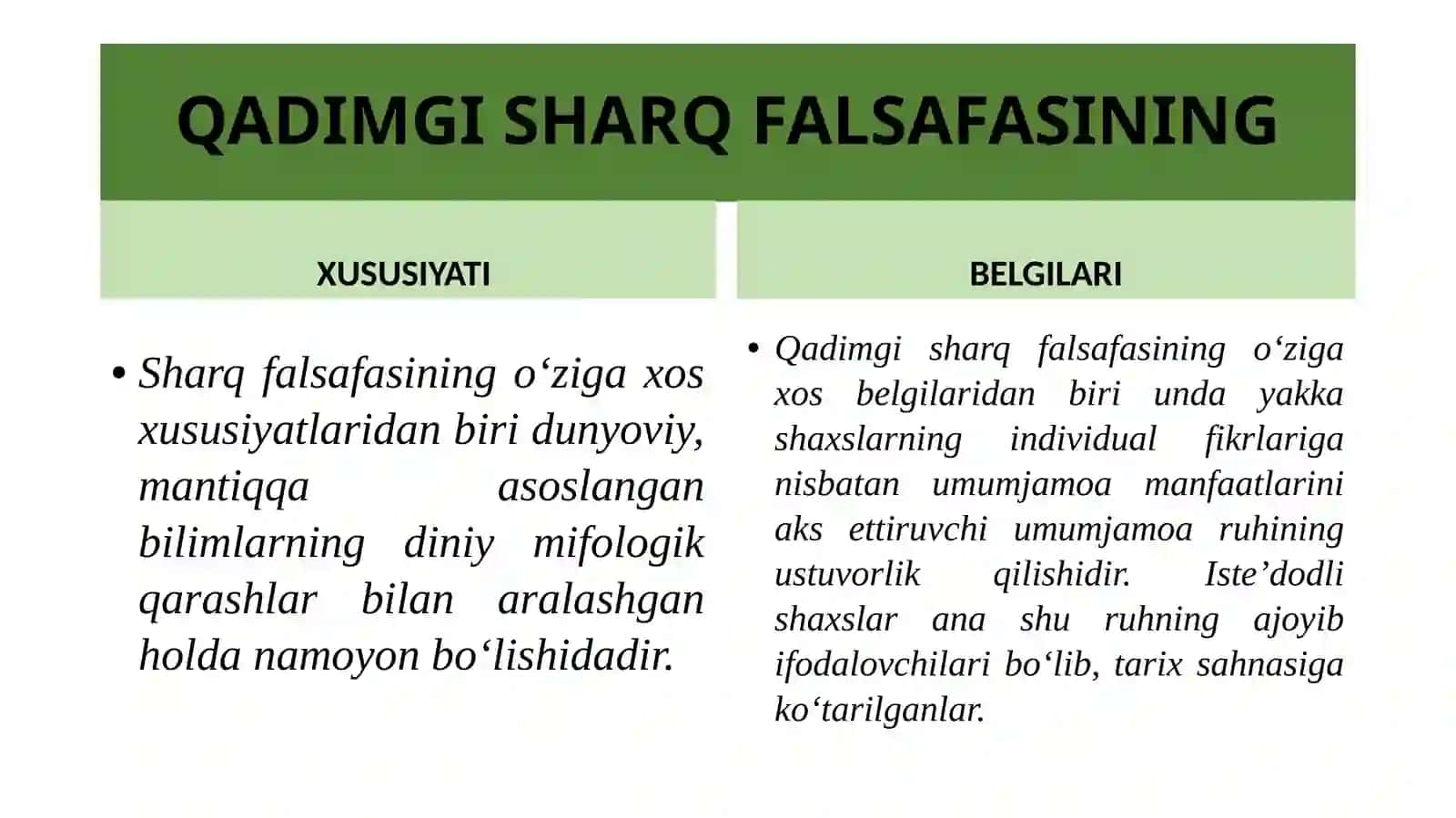 Sharq falsafasining mohiyati va ijtimoiytaraqqiyotdagi roli 4
