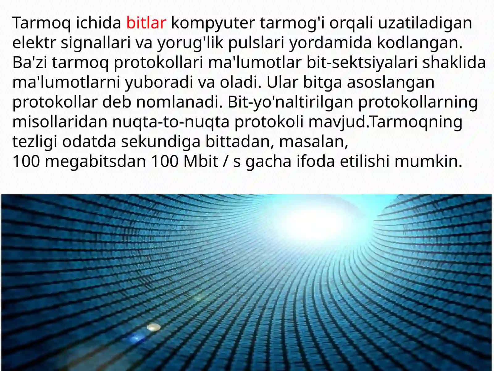Asosiy xotira: bit, xotira manzillari, kesh xotira 4